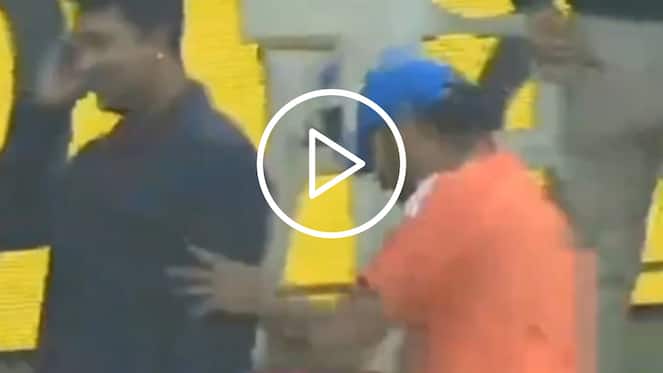 [Watch] Rohit Sharma 'Slaps' Ex-MI Teammate On Backside During IND vs AFG T20I